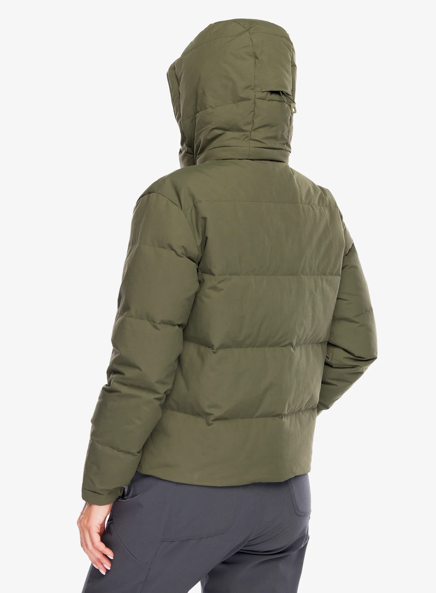Дамско пухено яке Patagonia Downdrift Jacket - basin green