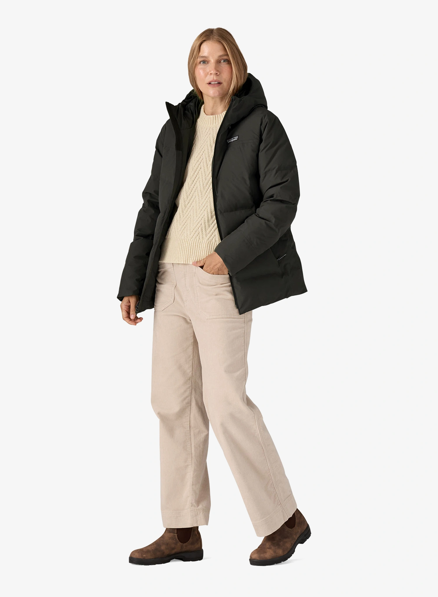 Дамско пухено яке Patagonia Jackson Glacier Jacket - black