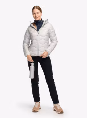 Дамско пухено яке Peak Performance Helium Down Hood Jacket - antarctica