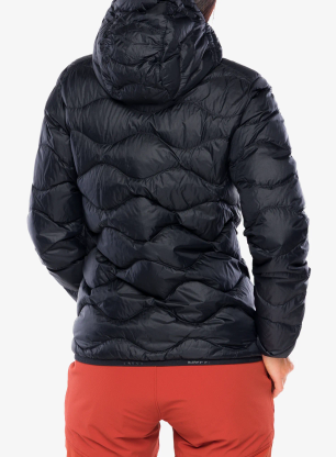 Дамско пухено яке Peak Performance Helium Down Hood Jacket - black