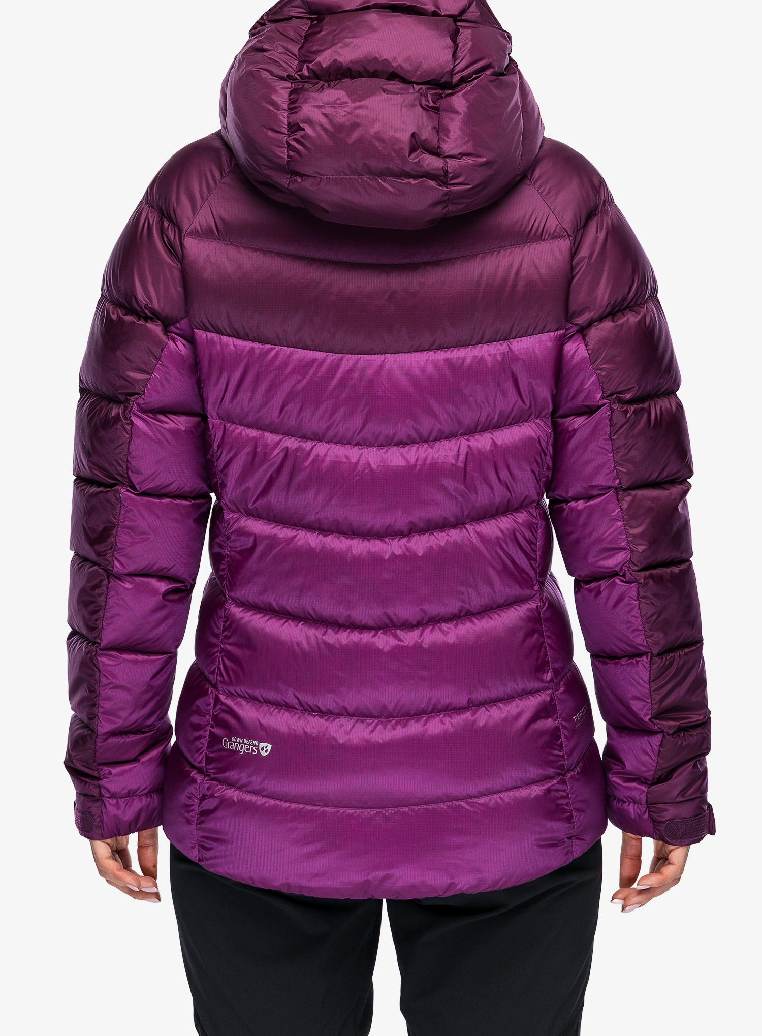 Дамско пухено яке Rab Glaceon Pro Jacket - mulberry/plum
