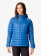 Дамско пухено яке Rab Microlight Alpine Hoody - dark bluebird