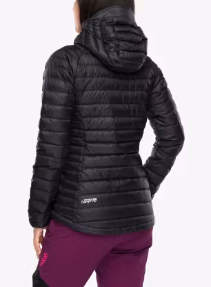 Дамско пухено яке Rab Microlight Alpine Jacket - black/black