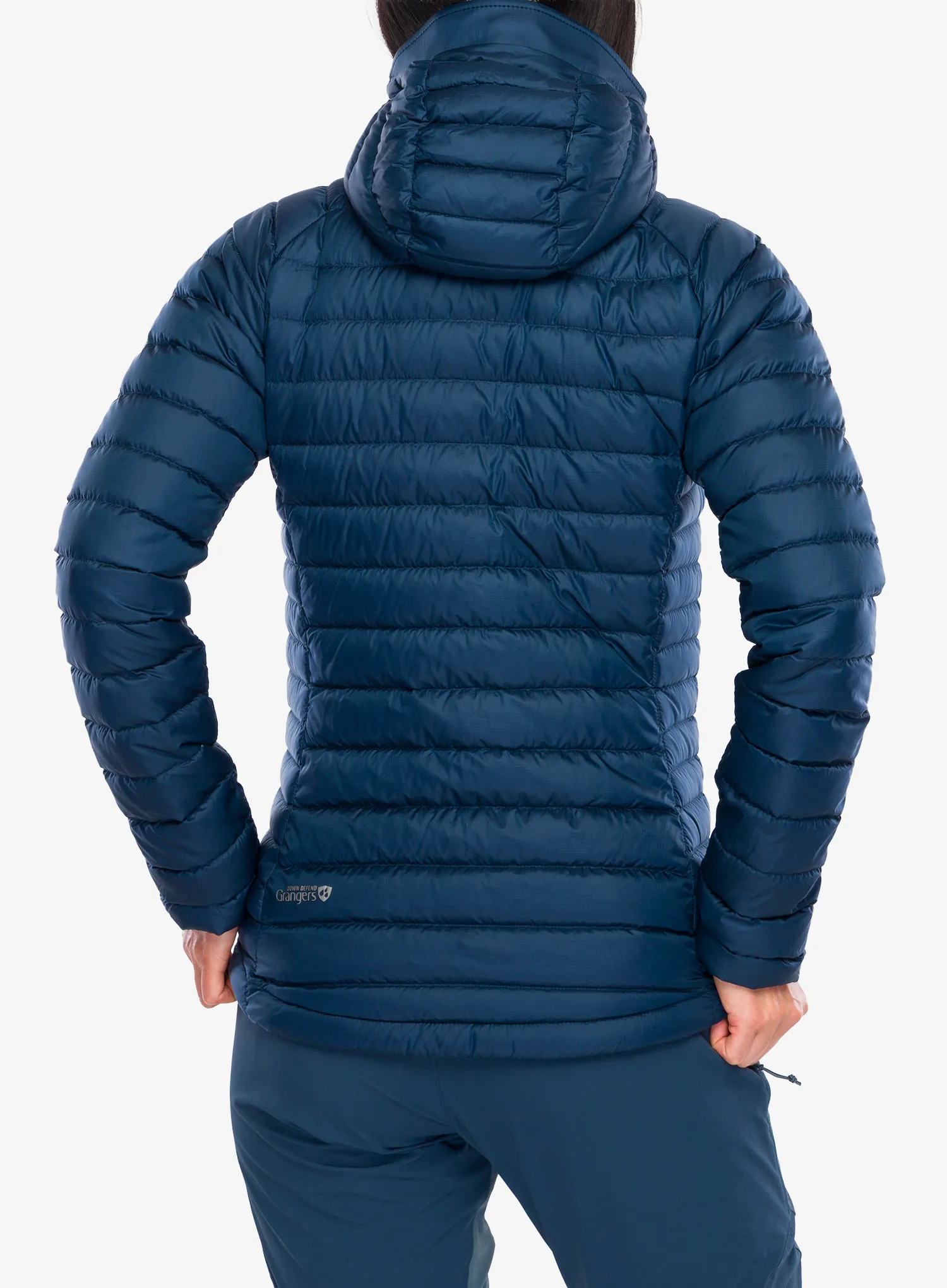 Дамско пухено яке Rab Microlight Alpine Jacket - blue tempest 