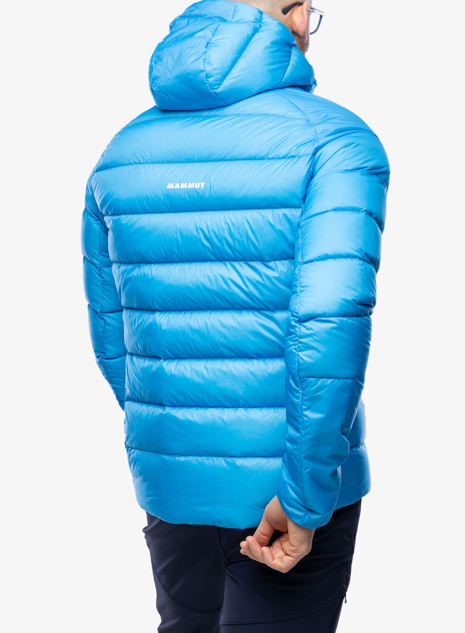 Пухено яке Mammut Taiss IN Hooded Jacket - glacier blue