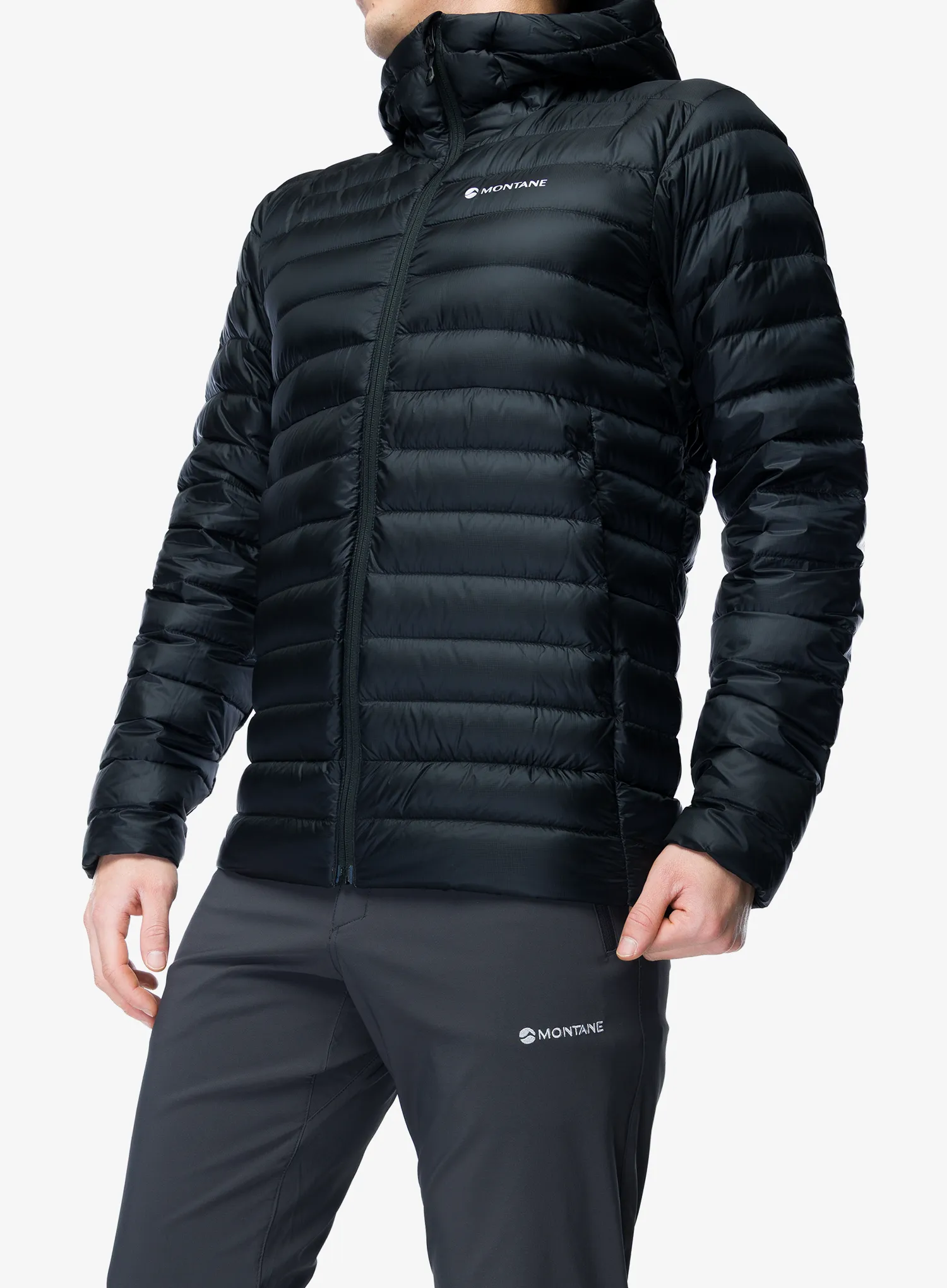 Пухено яке Montane Anti Freeze Hoodie - black