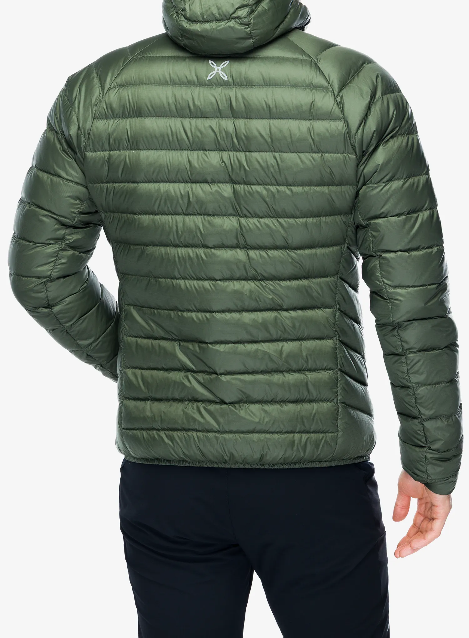 Пухено яке Montura Breeze Hooded Duvet Jacket - sage green/sunny lime