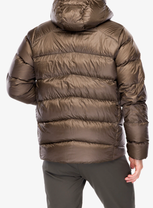 Пухено яке Patagonia Fitz Roy Down Hoody - marlow brown