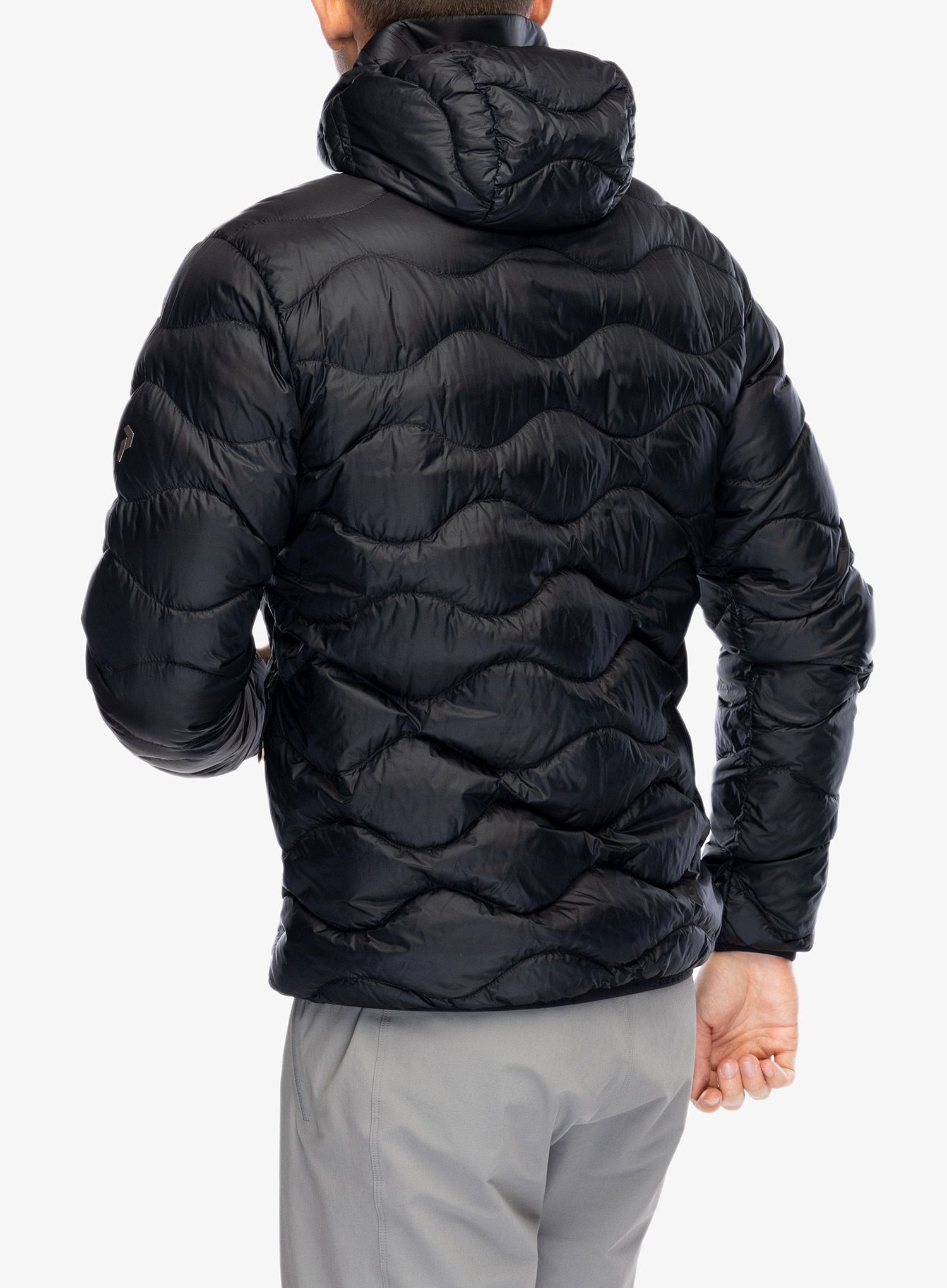 Пухено яке Peak Performance Helium Down Hood Jacket - blk