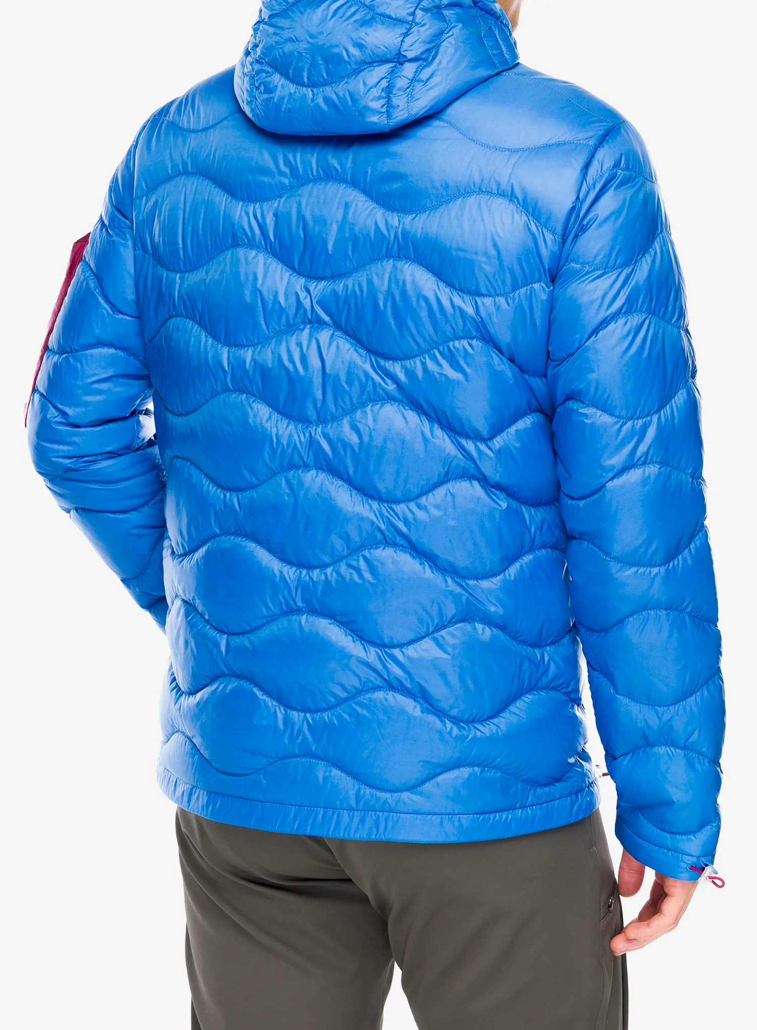 Пухено яке Peak Performance Helium Utility Down Hood Jacket - azure ascent/mountain mist