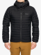 Пухено яке Rab Microlight Windstopper Hoody - black