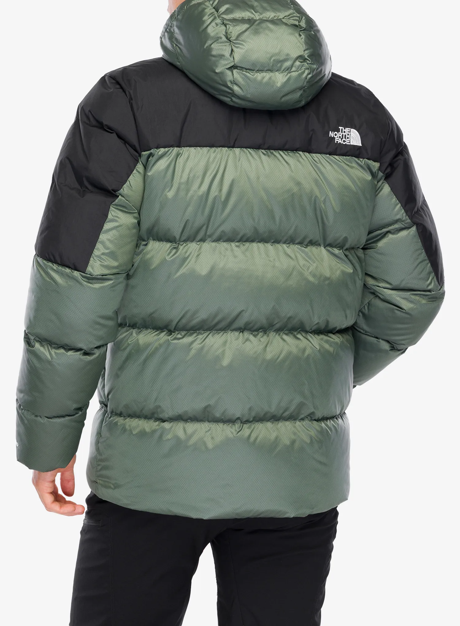Пухено яке The North Face Diablo Down 2.0 Hoodie - bark mist black heather