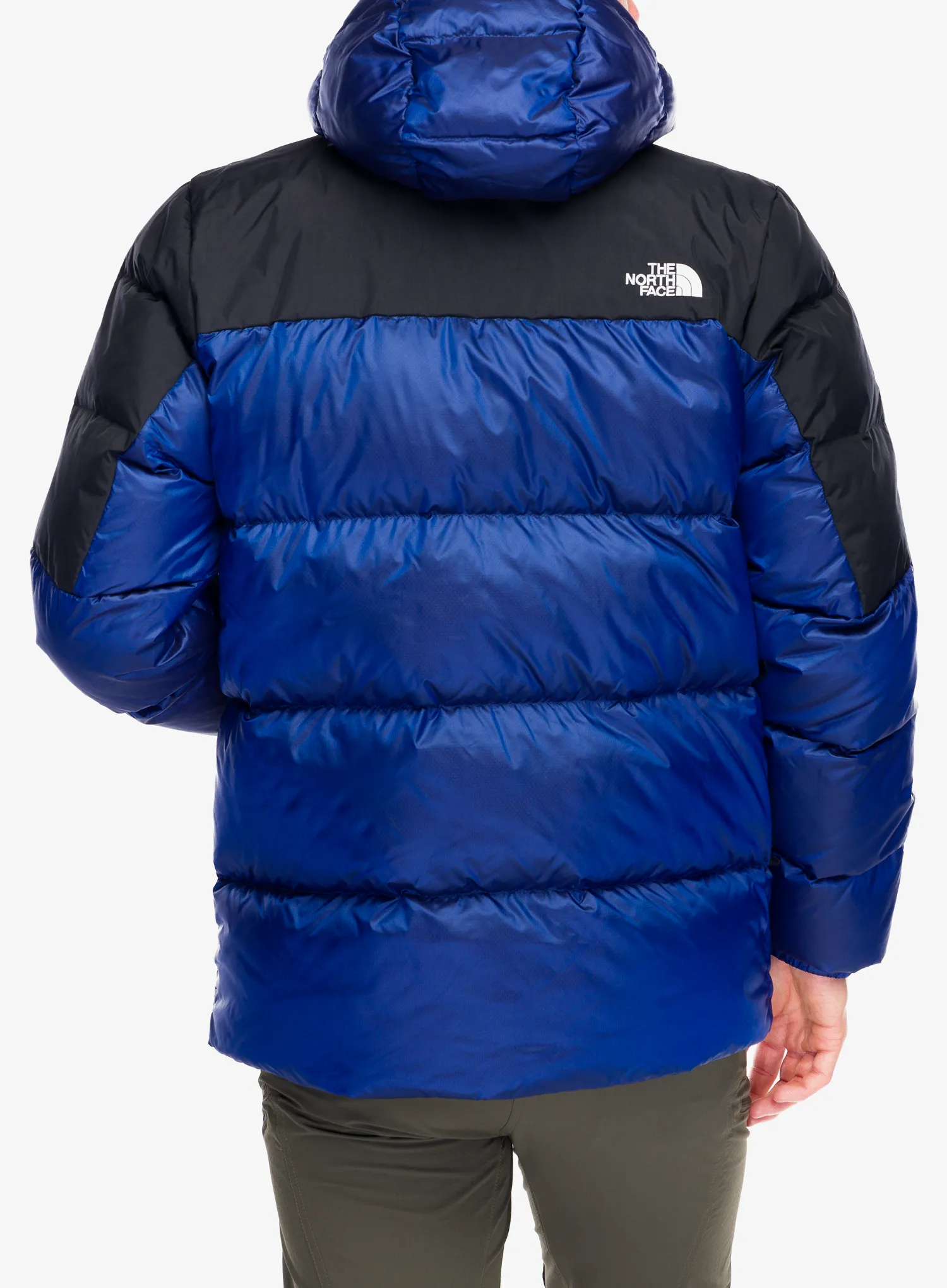 Пухено яке The North Face Diablo Down 2.0 Hoodie - blue black heather/tnf black