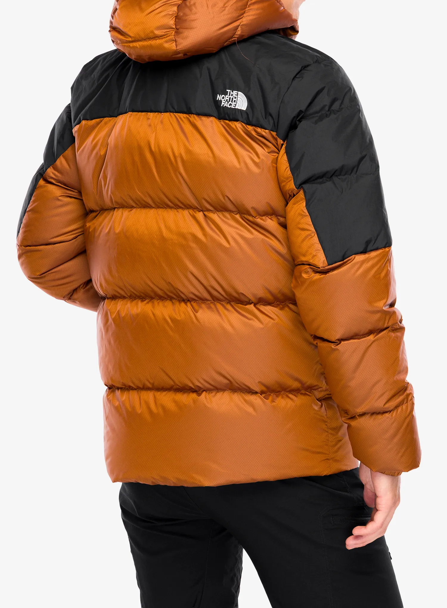 Пухено яке The North Face Diablo Down 2.0 Hoodie - mushroom ember black heather