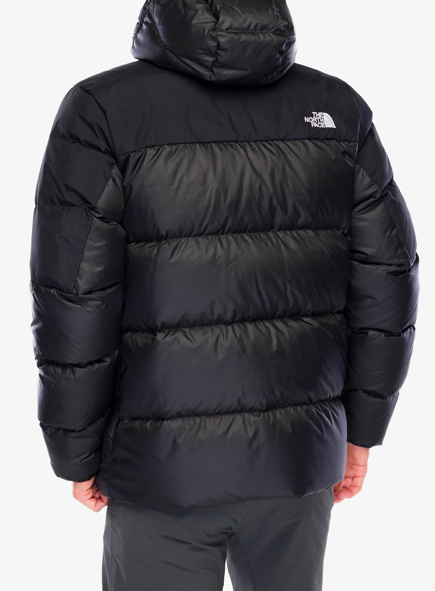 Пухено яке The North Face Diablo Down 2.0 Hoodie - tnf black heather/tnf black