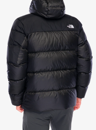 Пухено яке The North Face Diablo Down 2.0 Hoodie - tnf black heather/tnf black