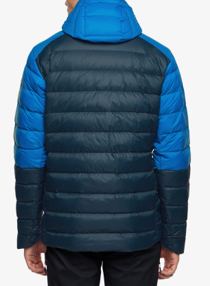 Пухено яке Vaude Monviso Down Hooded Jacket - radiate blue