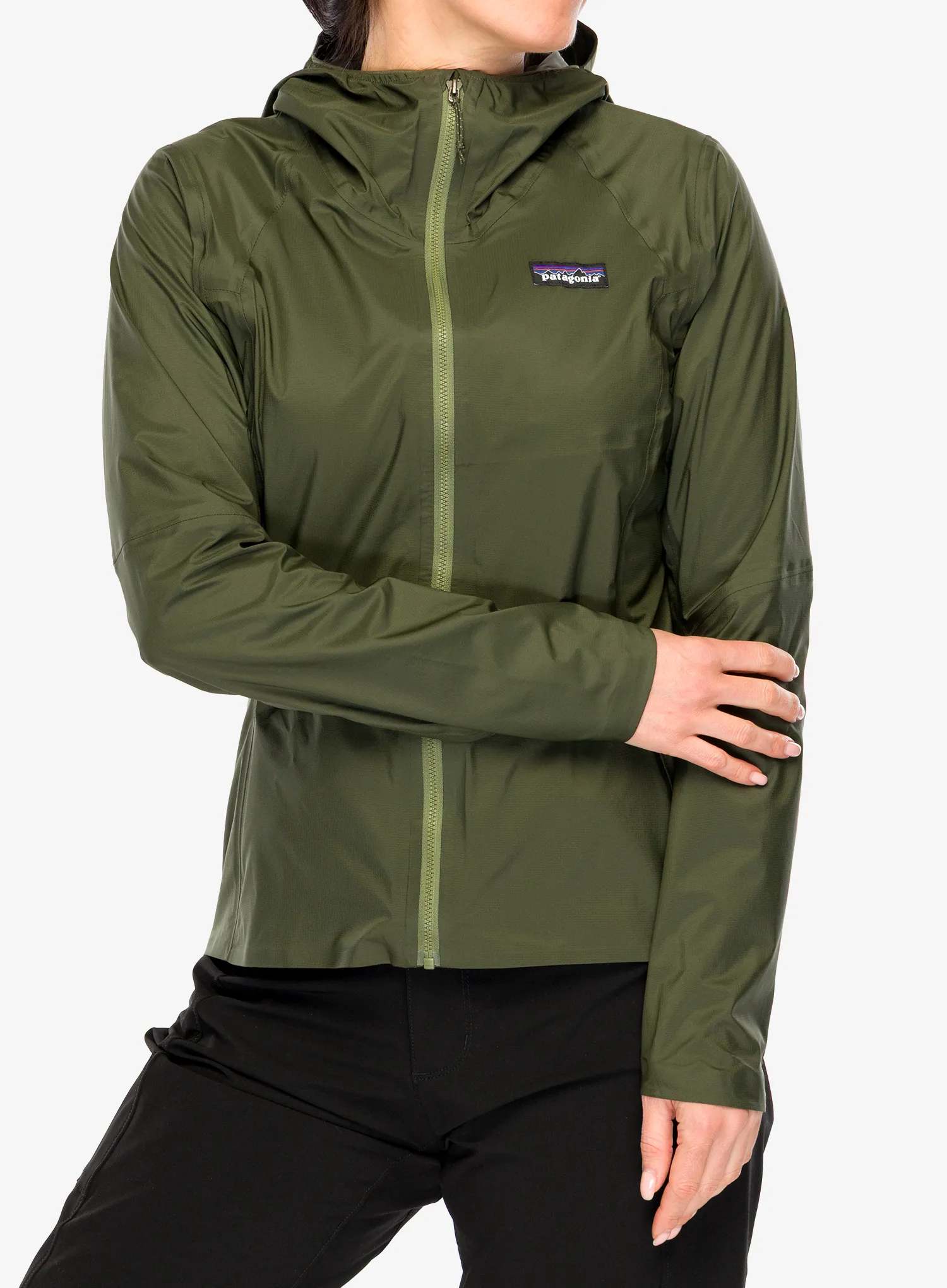 Дамско велосипедно яке Patagonia Dirt Roamer Jacket - pine needle green
