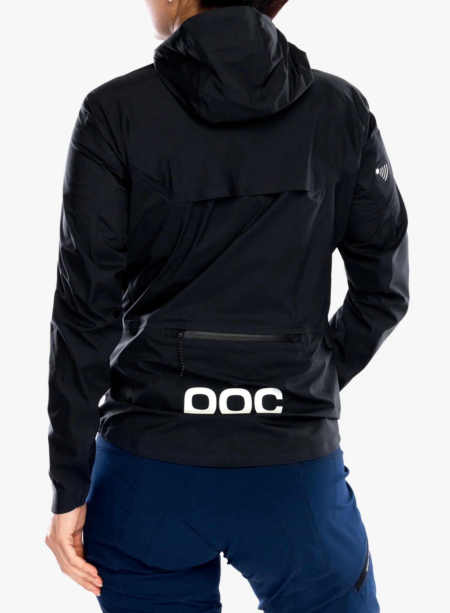 Дамско велосипедно яке POC Signal All-weather jacket - uranium black