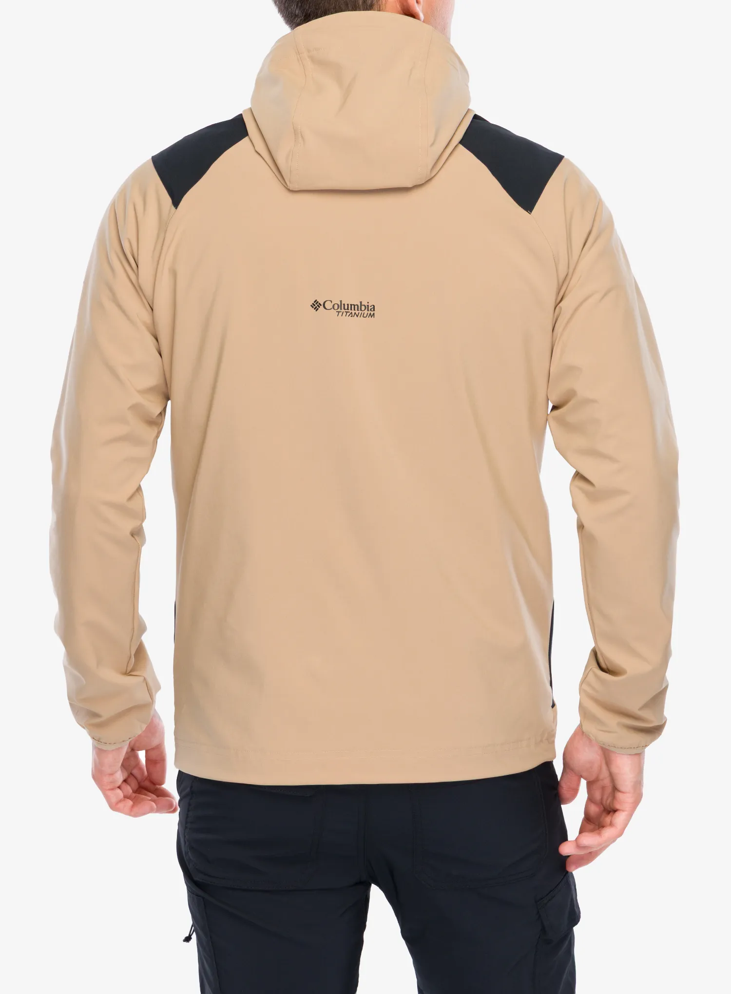 Яке cофтшел Columbia Triple Canyon Hooded Jacket - canoe/black