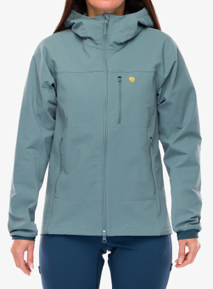 Дамско яке cофтшел Fjallraven Bergtagen Stretch Jacket - nimbus blue