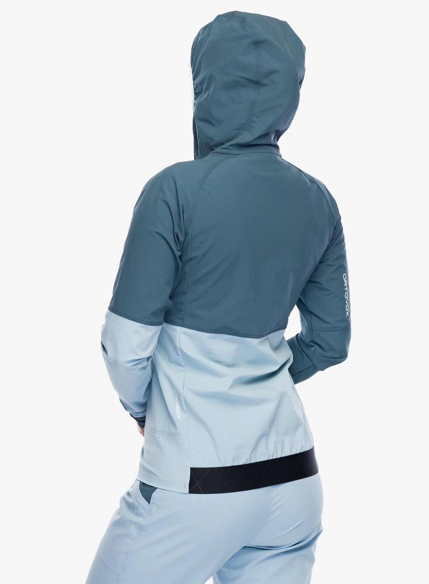 Дамско яке cофтшел Ortovox Punta Berrino Hooded Jacket - dark arctic grey