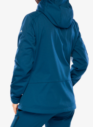 Дамско яке cофтшел Vaude All Year Elope Softshell Jacket II - dark sea