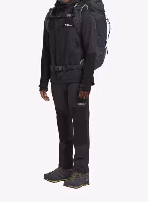 Яке cофтшел Jack Wolfskin Andur Jacket - phantom