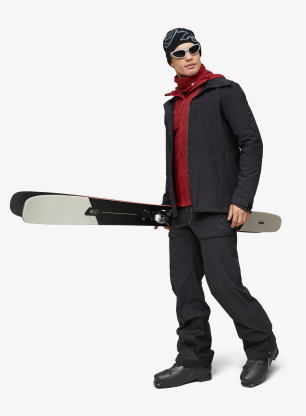 Яке cофтшел Mammut Skintrack SO Hooded Jacket - black