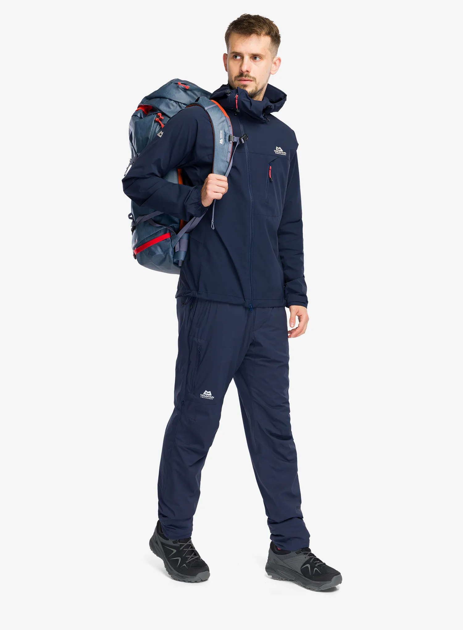 Яке cофтшел Mountain Equipment Squall Hooded Jacket - cosmos/cosmos
