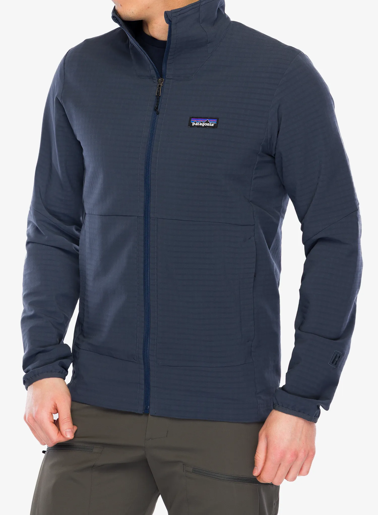 Яке cофтшел Patagonia R1 TechFace Jacket - smolder blue