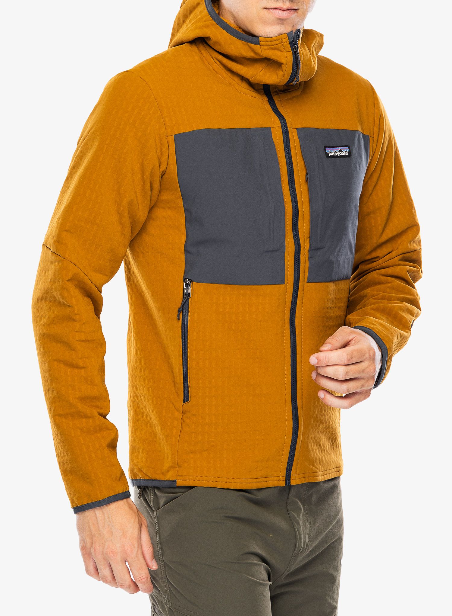 Яке cофтшел Patagonia R2 TechFace Hoody - raptor brown