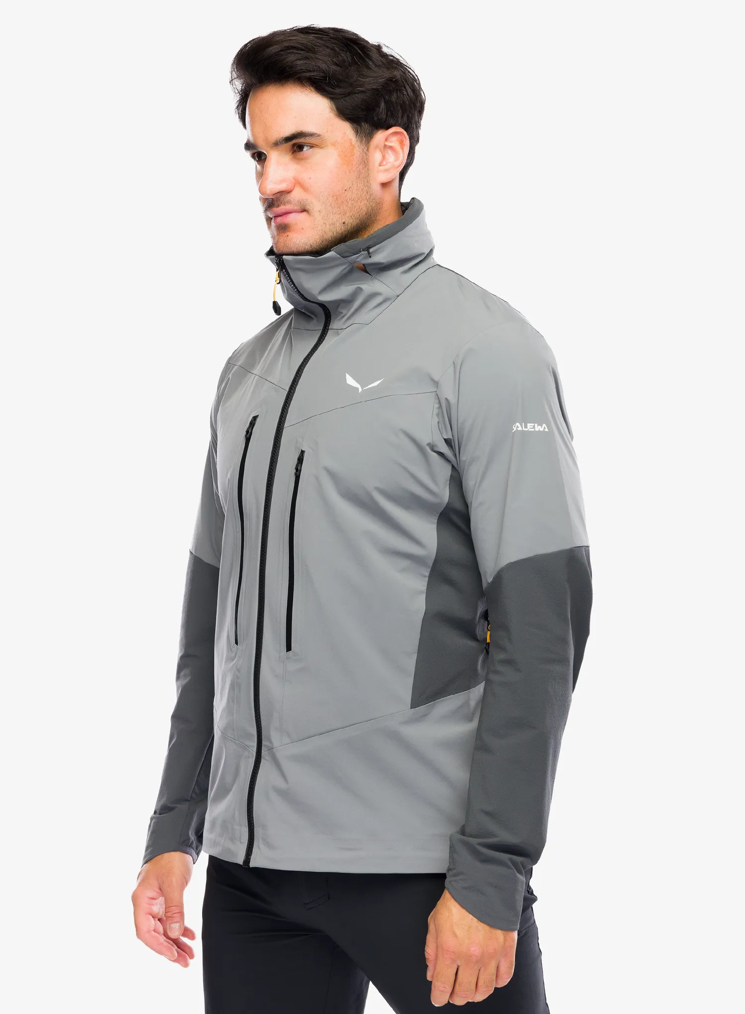 Яке cофтшел Salewa Ortles Dst/Sw Jkt - quiet shade/fluo coral