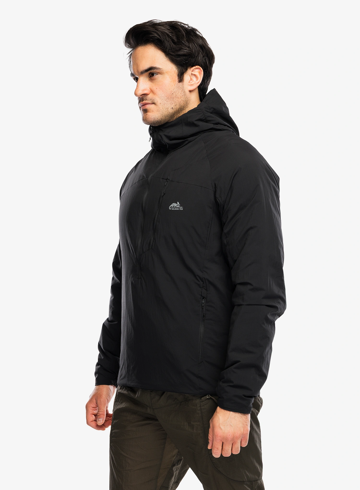 Тактическо яке Helikon-Tex Wolfhound Hoodie Lite - black