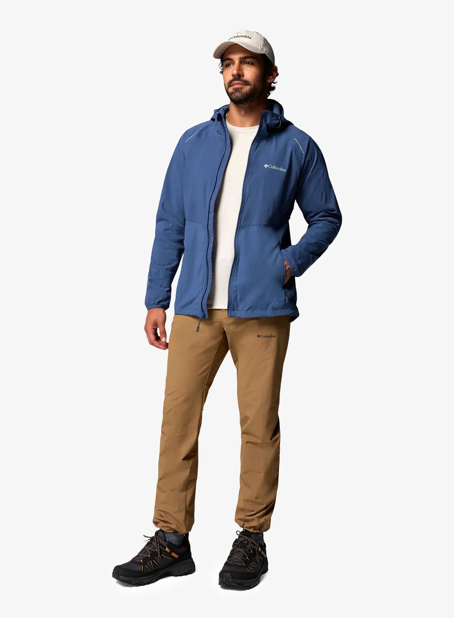 Ветрозащитно яке Columbia Tech II Wind Full Zip - dark mountain