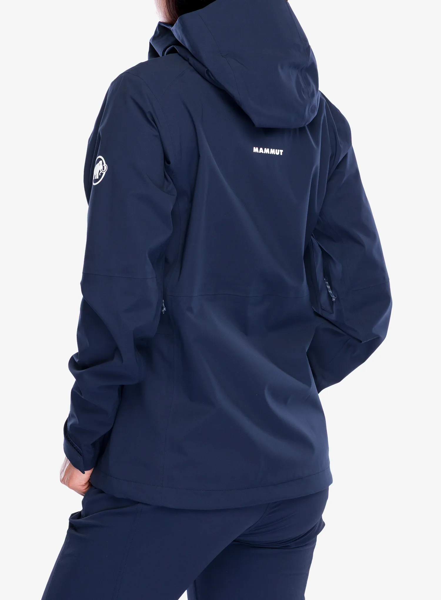 Дамско яке с мембрана Mammut Linard Guide HS Hooded Jacket - marine