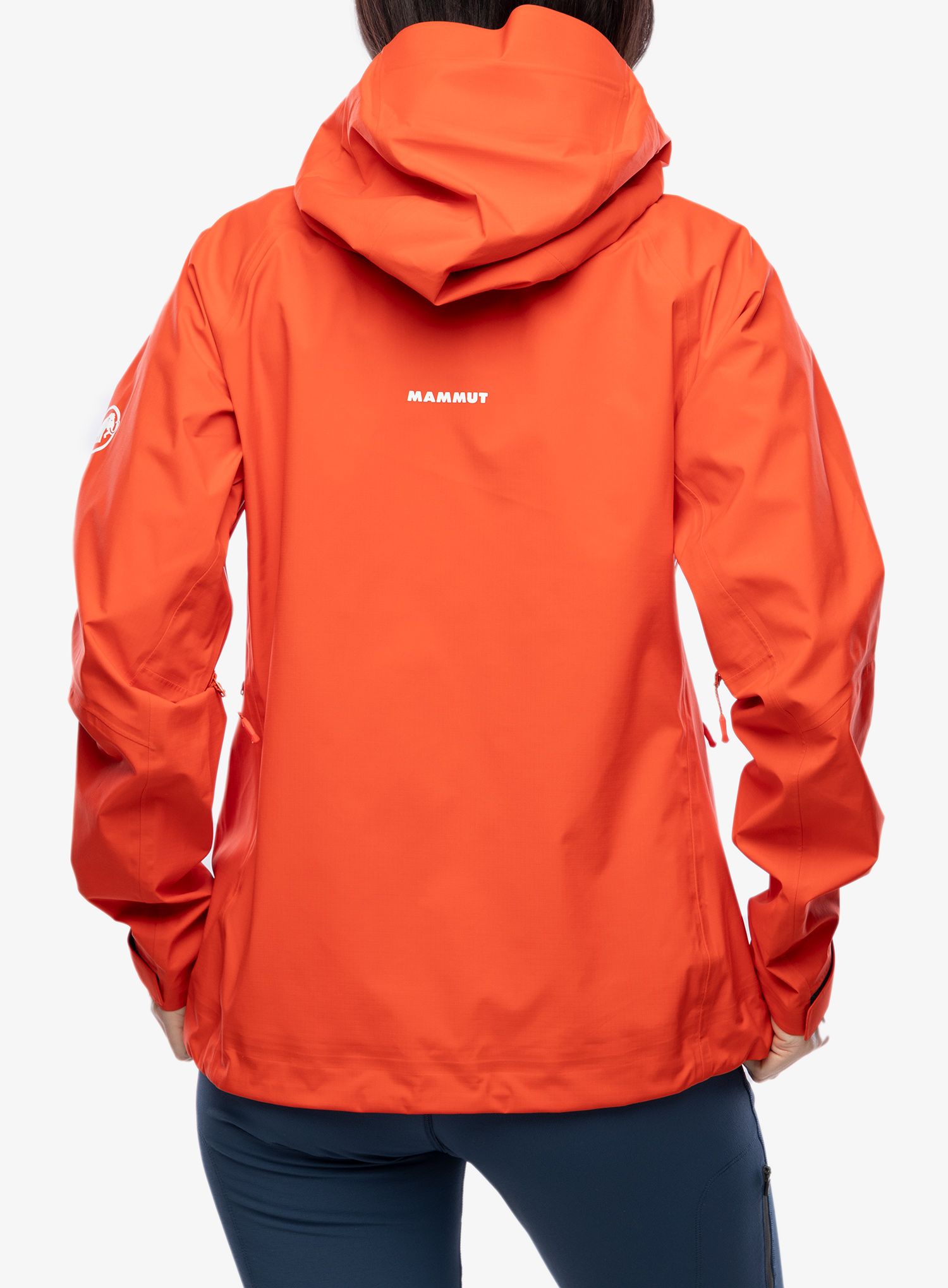 Дамско яке с мембрана Mammut Taiss HS Hooded Jacket - mammut red