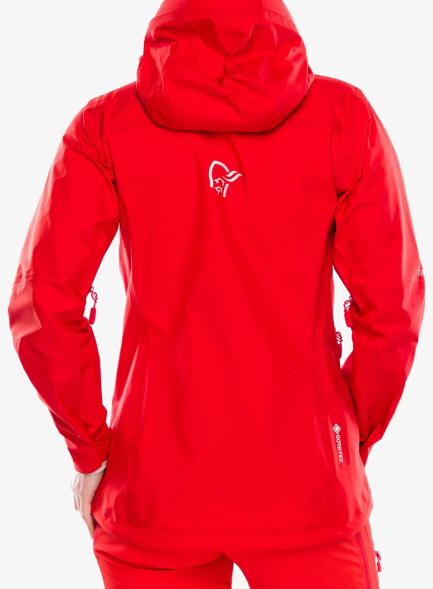 Дамско яке с мембрана Norrona Falketind GORE-TEX Jacket - arednalin red