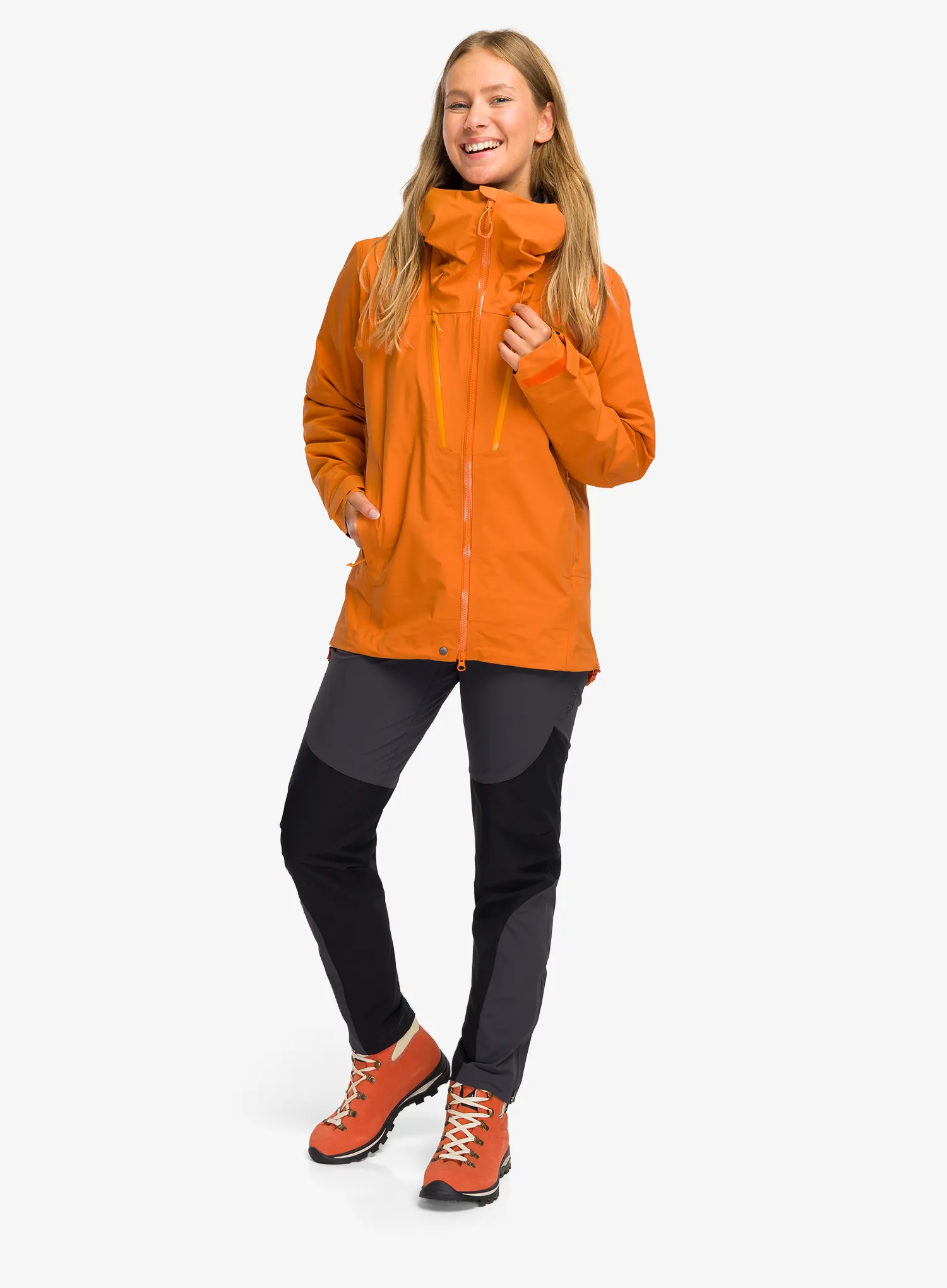 Дамско яке с мембрана Rab Firewall Guide Jacket - dark melba