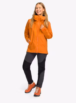 Дамско яке с мембрана Rab Firewall Guide Jacket - dark melba