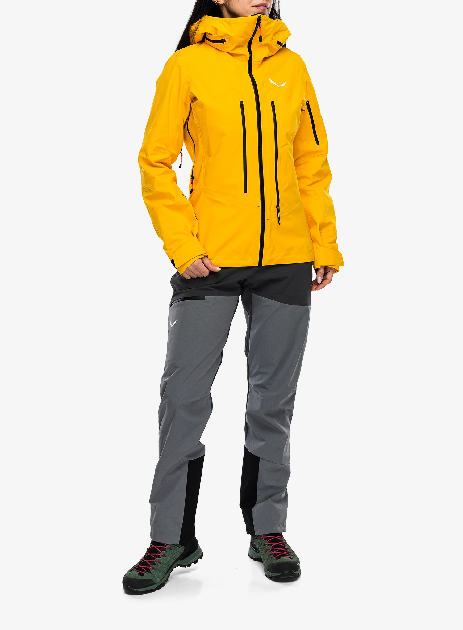 Дамско яке с мембрана Salewa Ortles GTX Pro Jacket - gold
