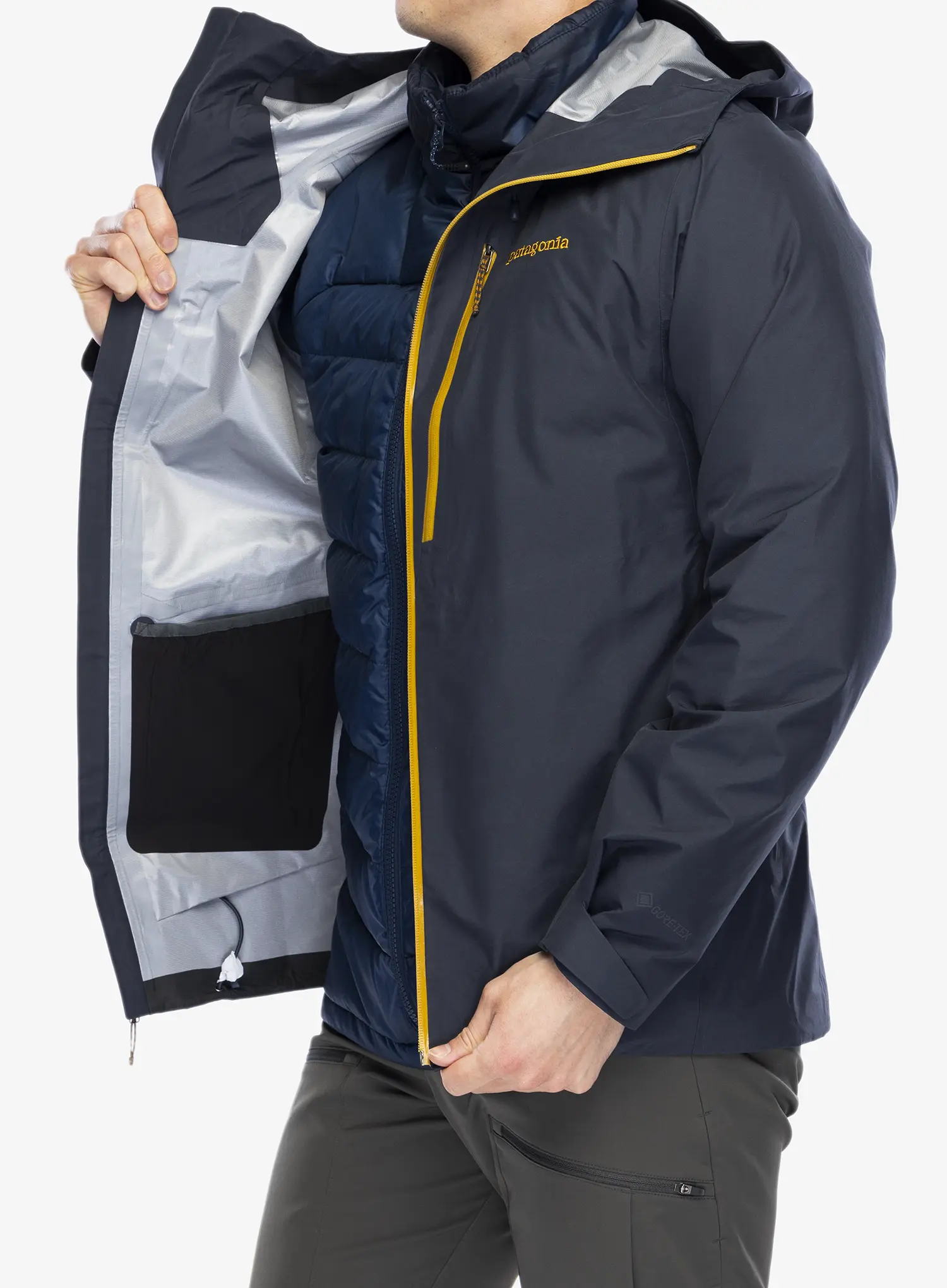 Яке с мембрана Patagonia Triolet Jacket - smolder blue