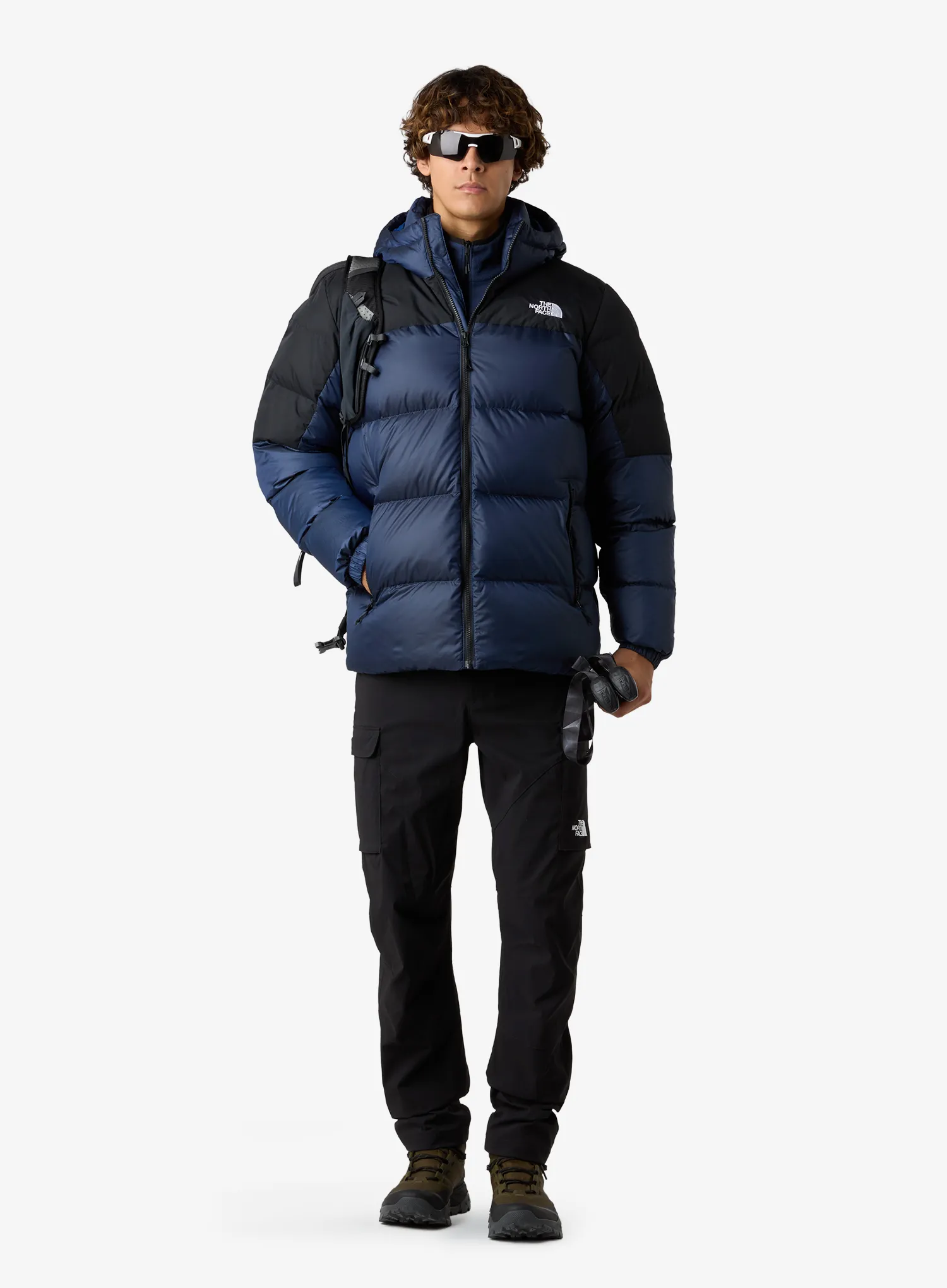 Зимно яке The North Face Diablo Down 2.0 Hoodie - estate blue black