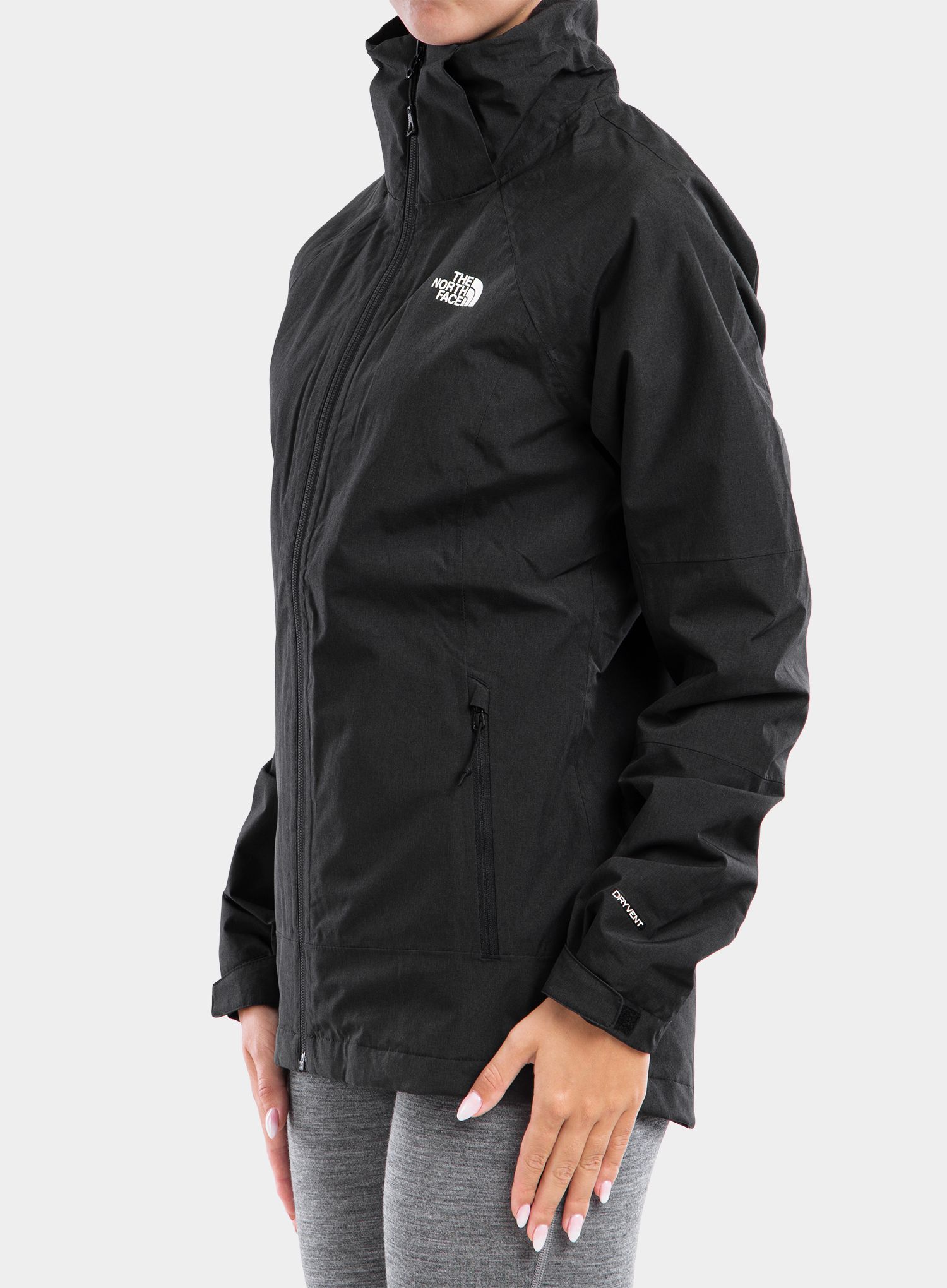 Дамско яке 3в1 The North Face Inlux Triclimate - tnf black heather/tnf black