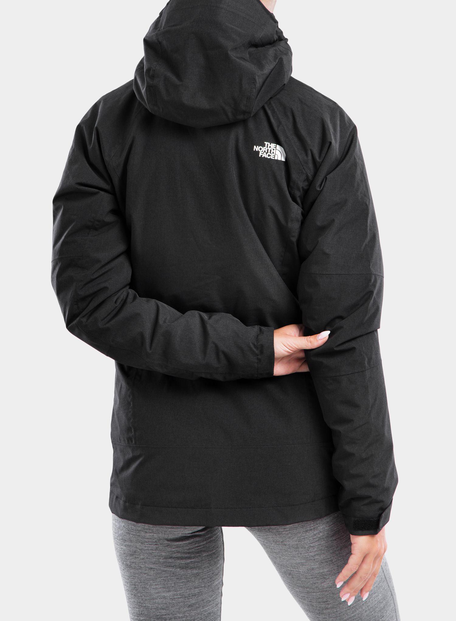 Дамско яке 3в1 The North Face Inlux Triclimate - tnf black heather/tnf black
