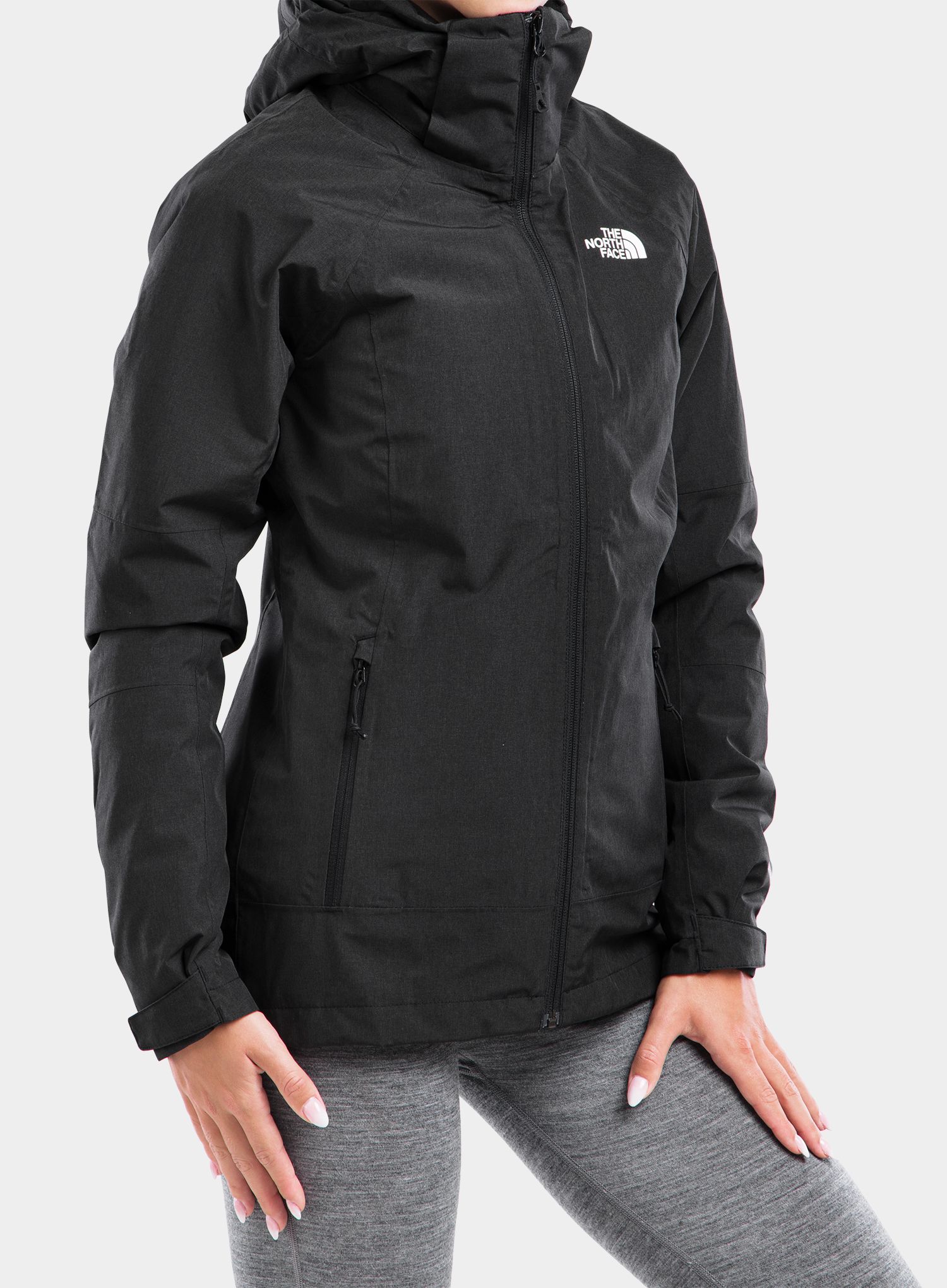 Дамско яке 3в1 The North Face Inlux Triclimate - tnf black heather/tnf black