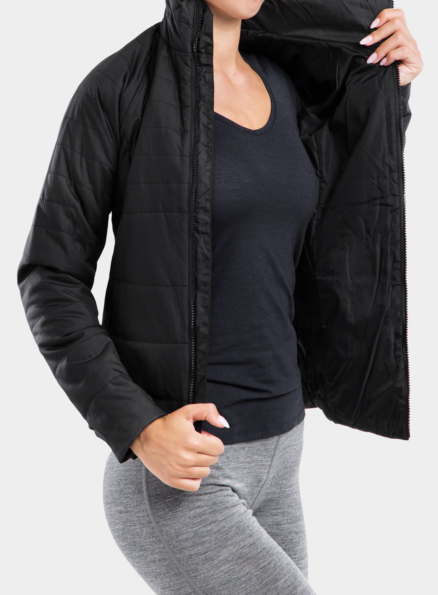 Дамско яке 3в1 The North Face Inlux Triclimate - tnf black heather/tnf black