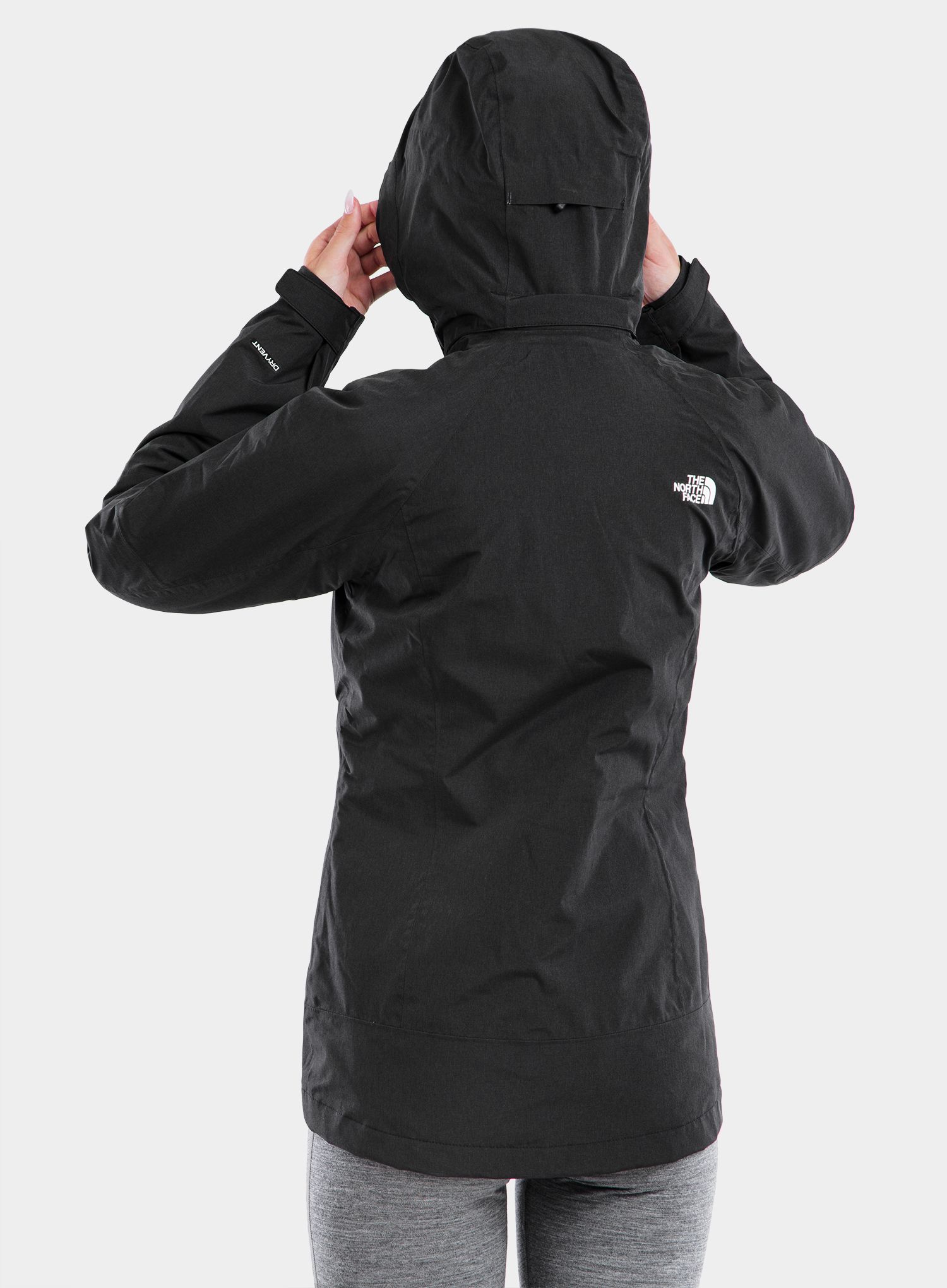 Дамско яке 3в1 The North Face Inlux Triclimate - tnf black heather/tnf black