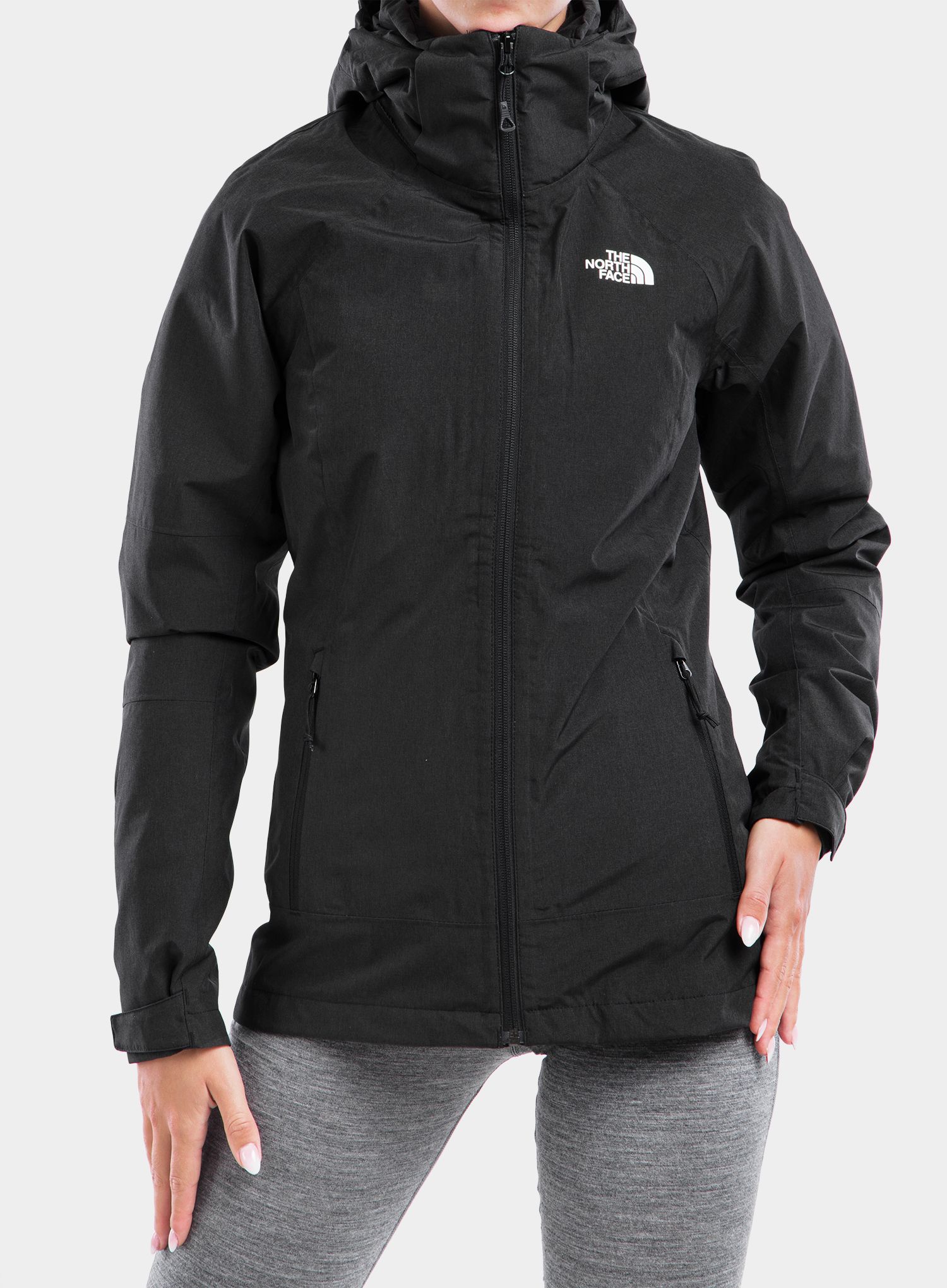 Дамско яке 3в1 The North Face Inlux Triclimate - tnf black heather/tnf black