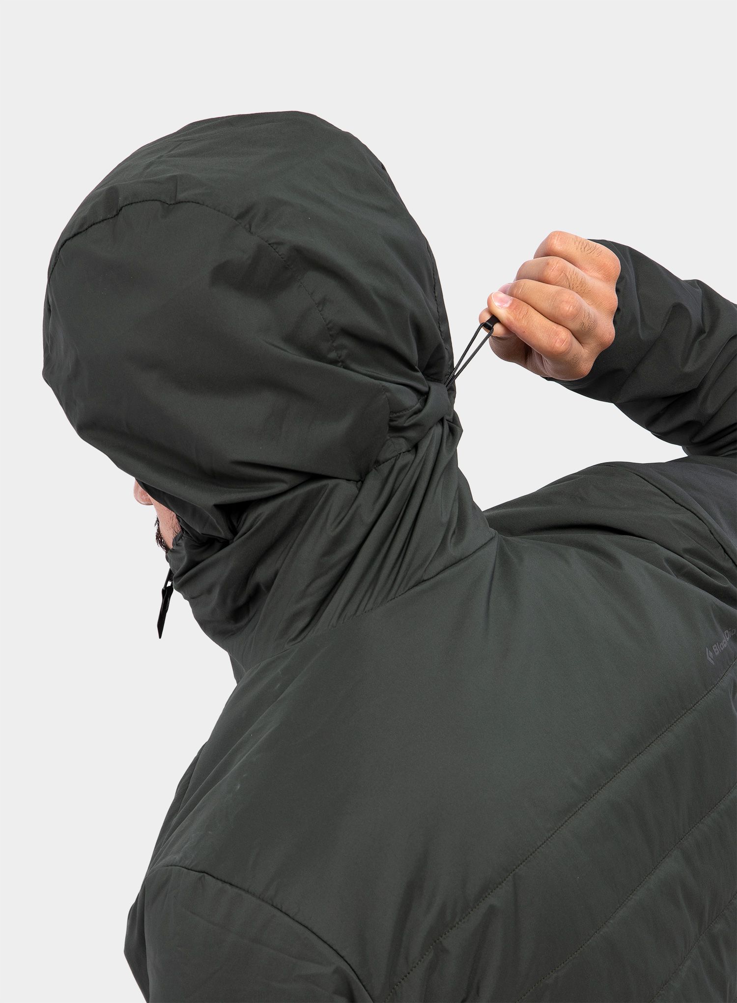 Яке Black Diamond First Light Stretch Hoody - cypress/black